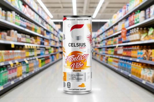 12 x Celsius Fantasy Vibe Energy Drink - 355ML