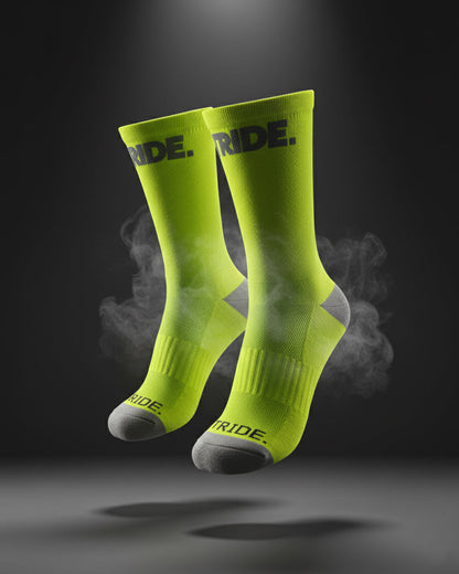 Performance Running Socks - Citron Chase